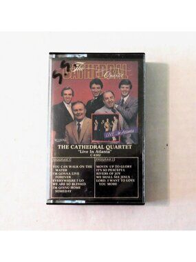 The Cathedral Quartet Live In Atlanta 1983 Cassette Album Gospel Music Songs